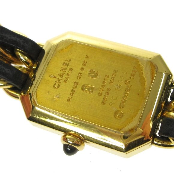 Chanel Premiere #XL Quartz Watch RC89986 PLAQUE OR G 20M 45715 main image 5